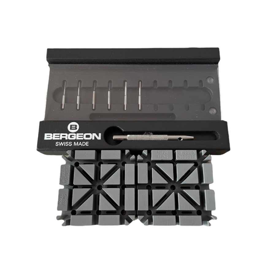 Bergeon 7744 wide watch bracelet pin tool set