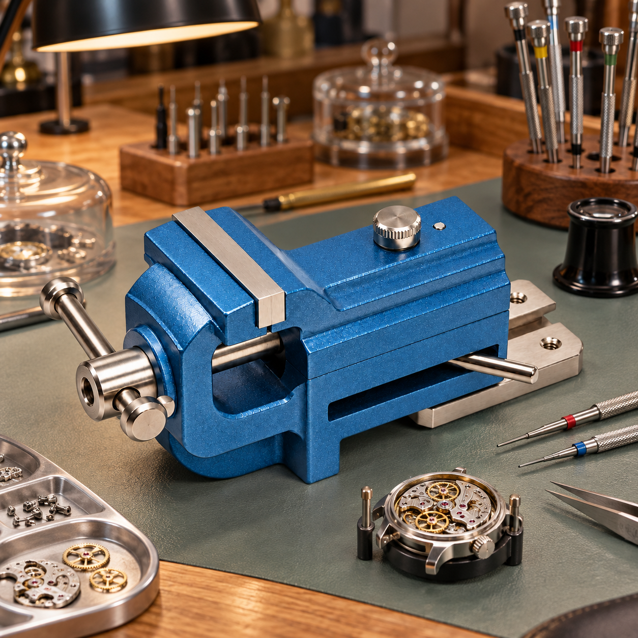 Boley watchmaker bench vice with quick-release - Image 10