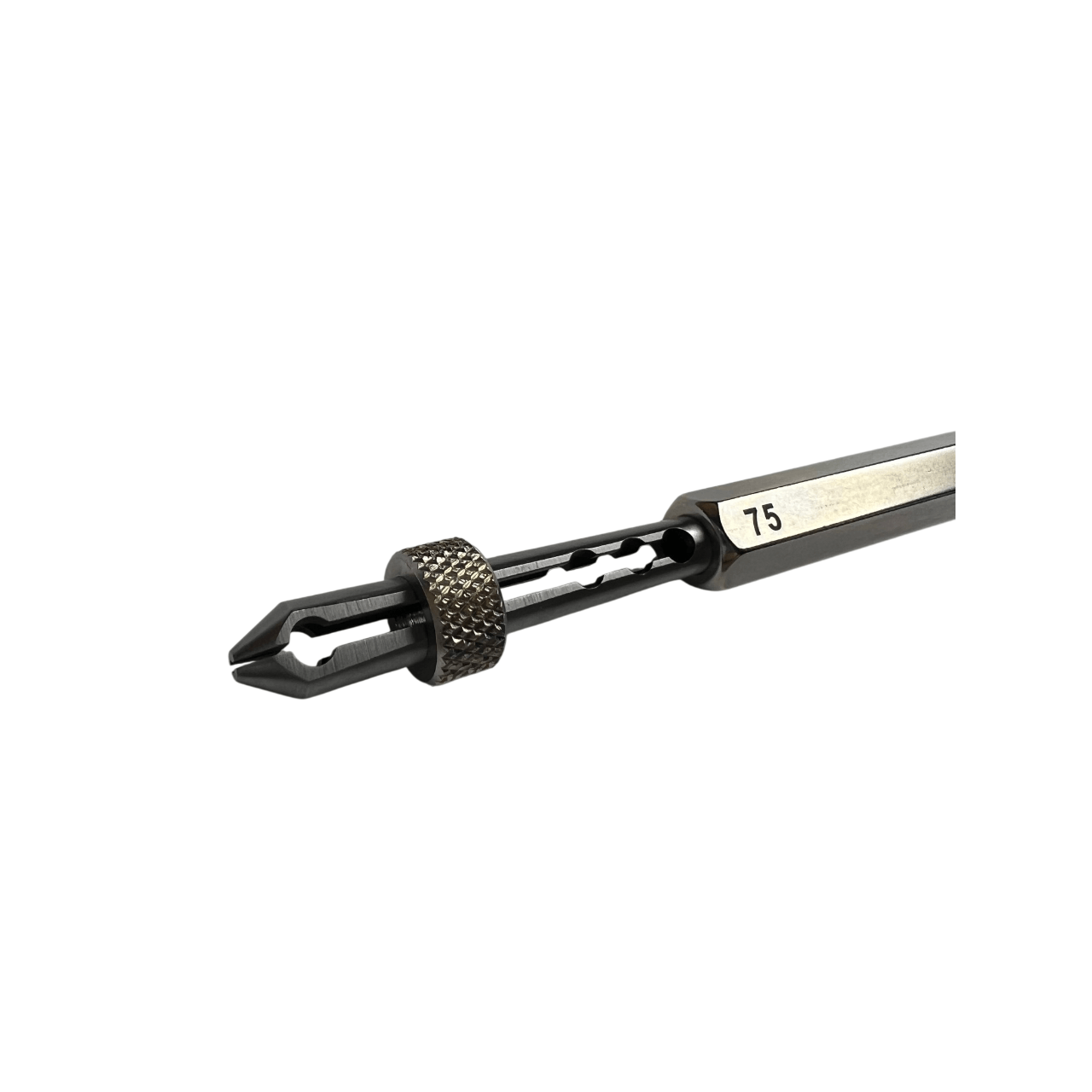 Boley Barrel Arbor Holder, With Slide Locking Jaws, 0.75 mm Opening, Length 120 mm, 1 Piece, Swiss Made - Image 2