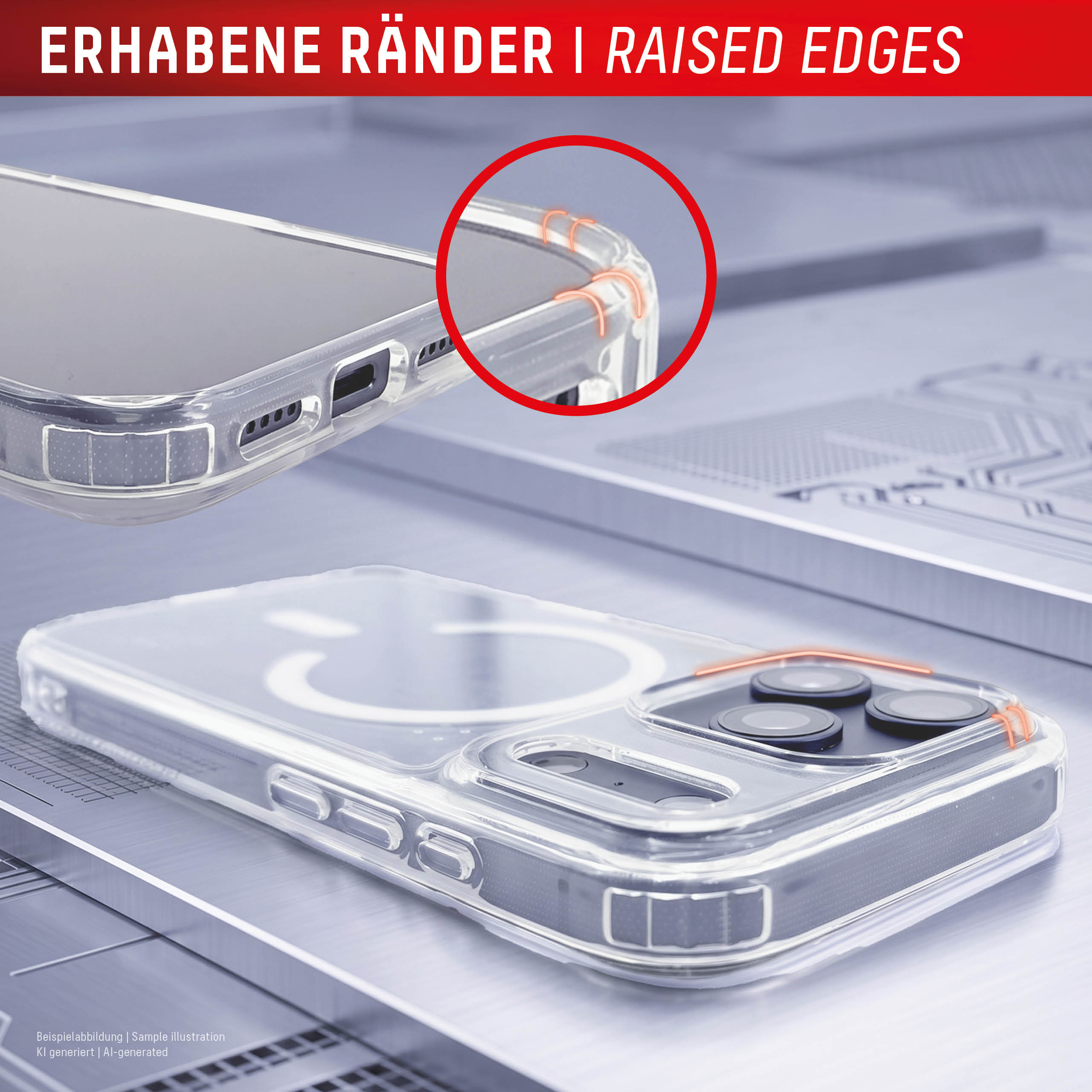 DISPLEX Clear Protective Case for iPhone 18 Pro / 17 Pro, MagSafe - Image 7