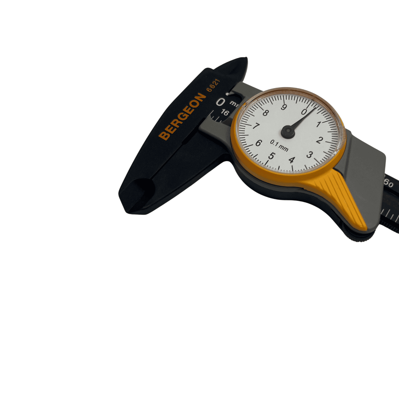 Bergeon 6621 Plastic Sliding Caliper with Dial, 0–150 mm / 0–6 Inches - Image 5
