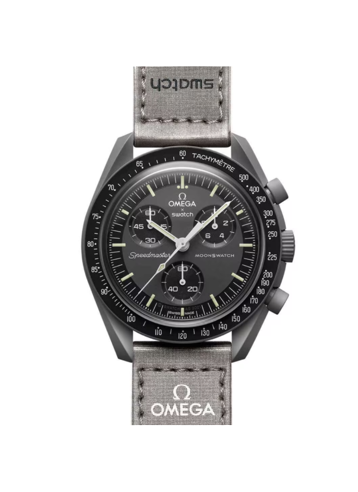 Swatch Omega Moonswatch Mission to Mercury Chronograph Watch