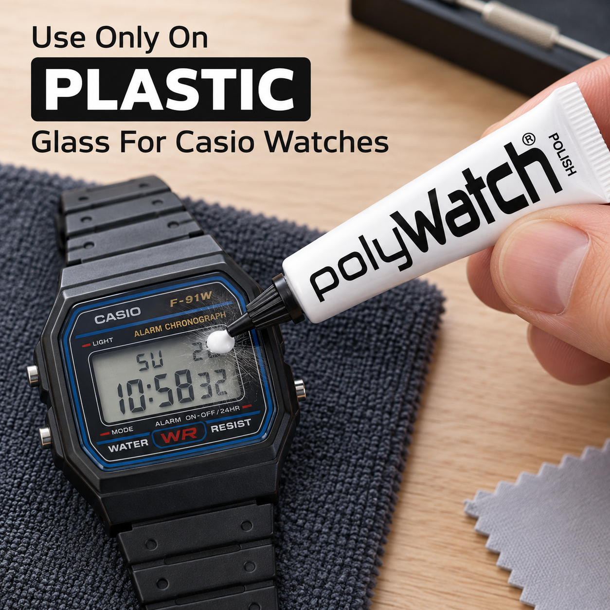 Polywatch Scratch Removal Plastic/Acrylic Watch Glasses Repair 5 ml - Image 7