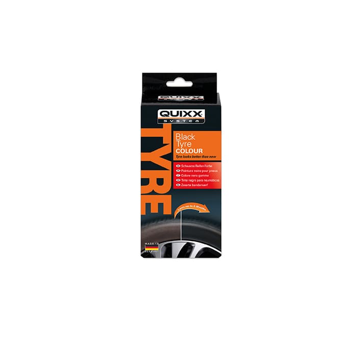 QUIXX Black Tyre Colour, Tire Restorer Deep Black 2-Step Kit, ref. 10192 - Image 5