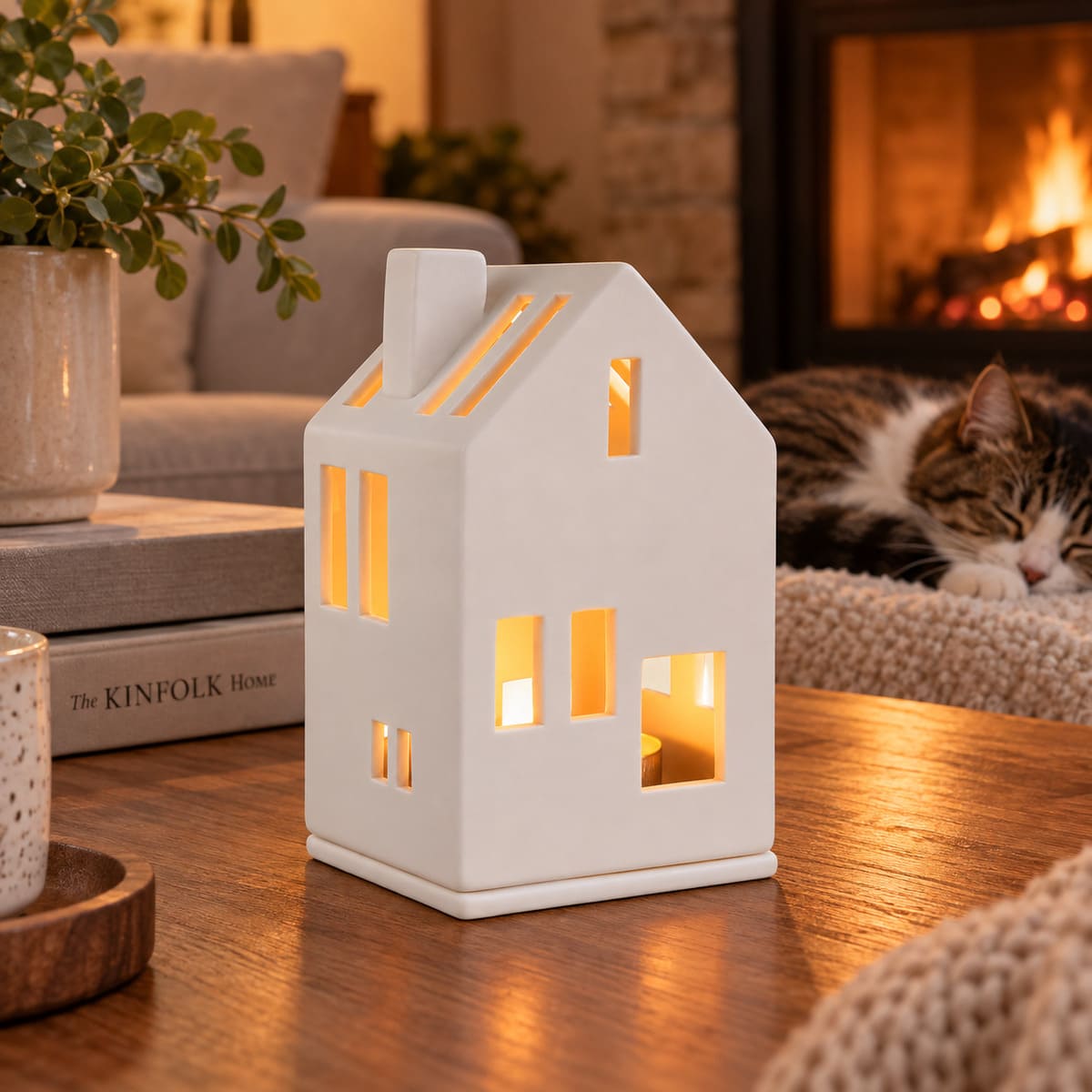 Räder Living Mini Light House – Residential Porcelain Tealight Holder - Image 8