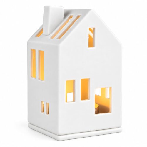 Räder Living Mini Light House – Residential Porcelain Tealight Holder