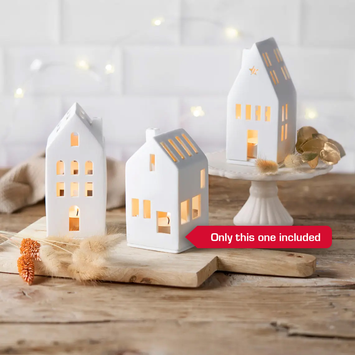 Räder Living Mini Light House – Residential Porcelain Tealight Holder - Image 9