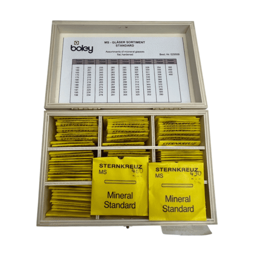 Sternkreuz MS Mineral Watch Glass Assortment - 100 pcs with Box by Boley