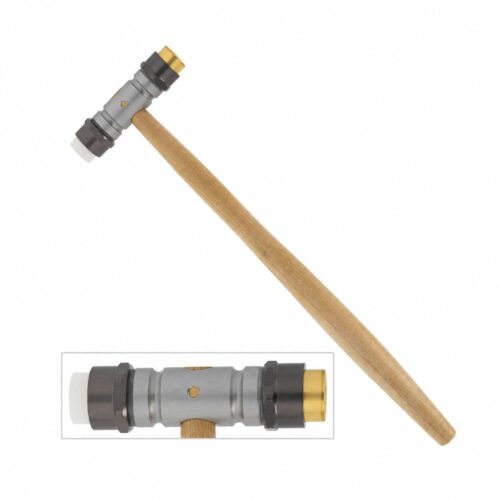 Boley small combined hammer in nylon and brass