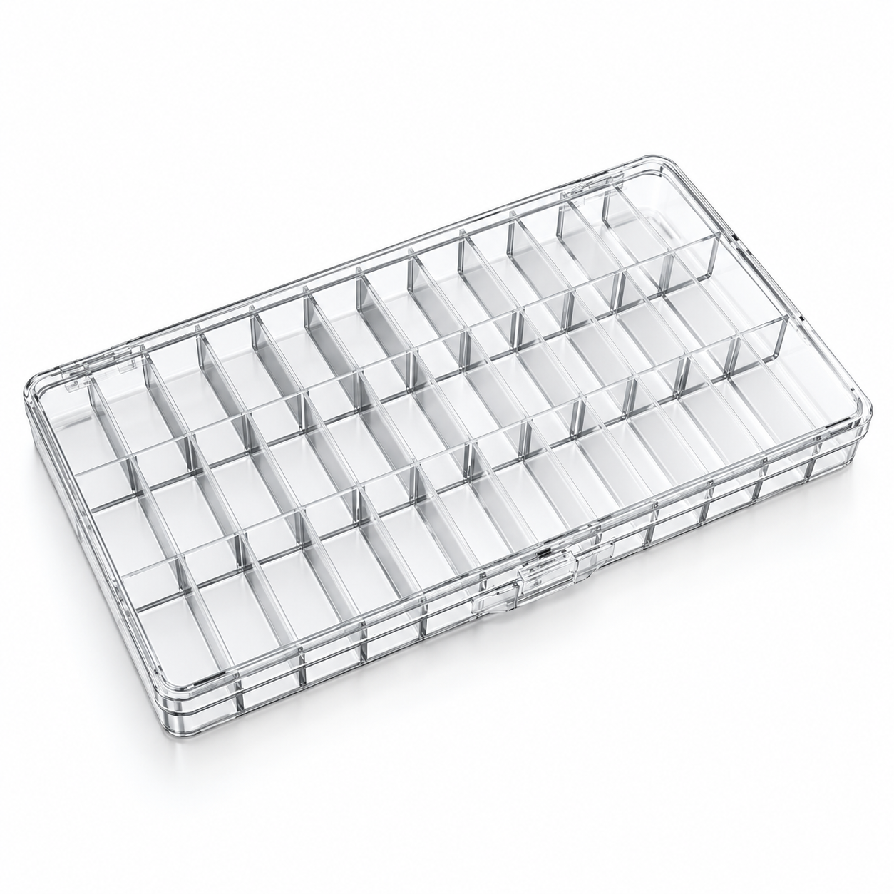 Selection box with hinged lid 36 compartments - Image 3