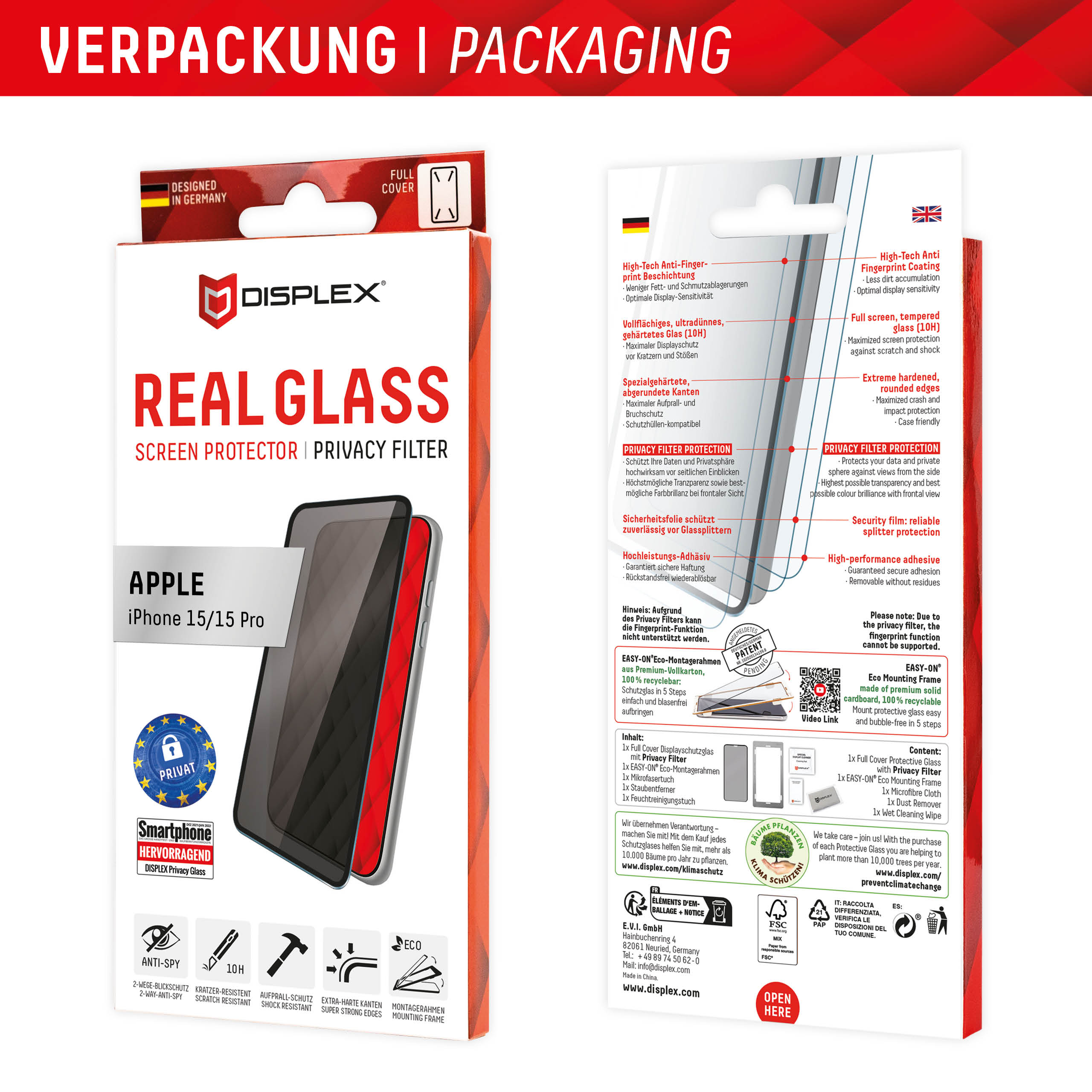 IPHONE 15, IPHONE 15 PRO PRIVACY SCREEN PROTECTOR - Image 14