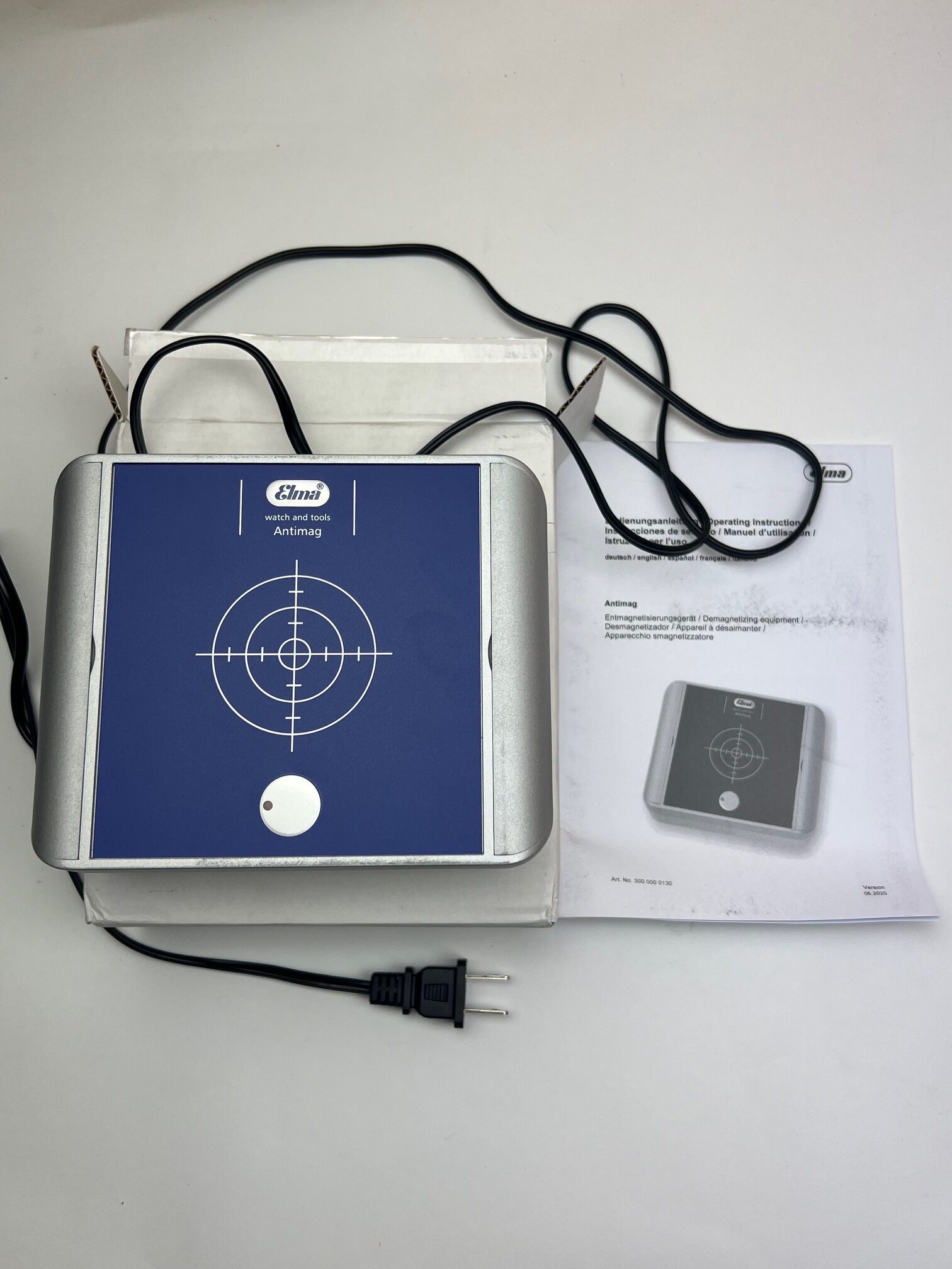 ELMA Antimag Demagnetiser 100–120 V USA Open Box