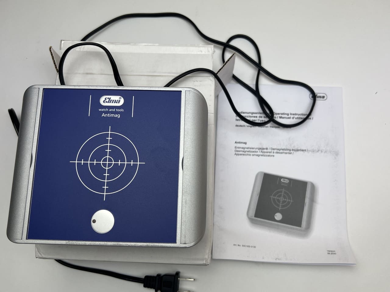 ELMA Antimag Demagnetiser 100–120 V USA Open Box - Image 4