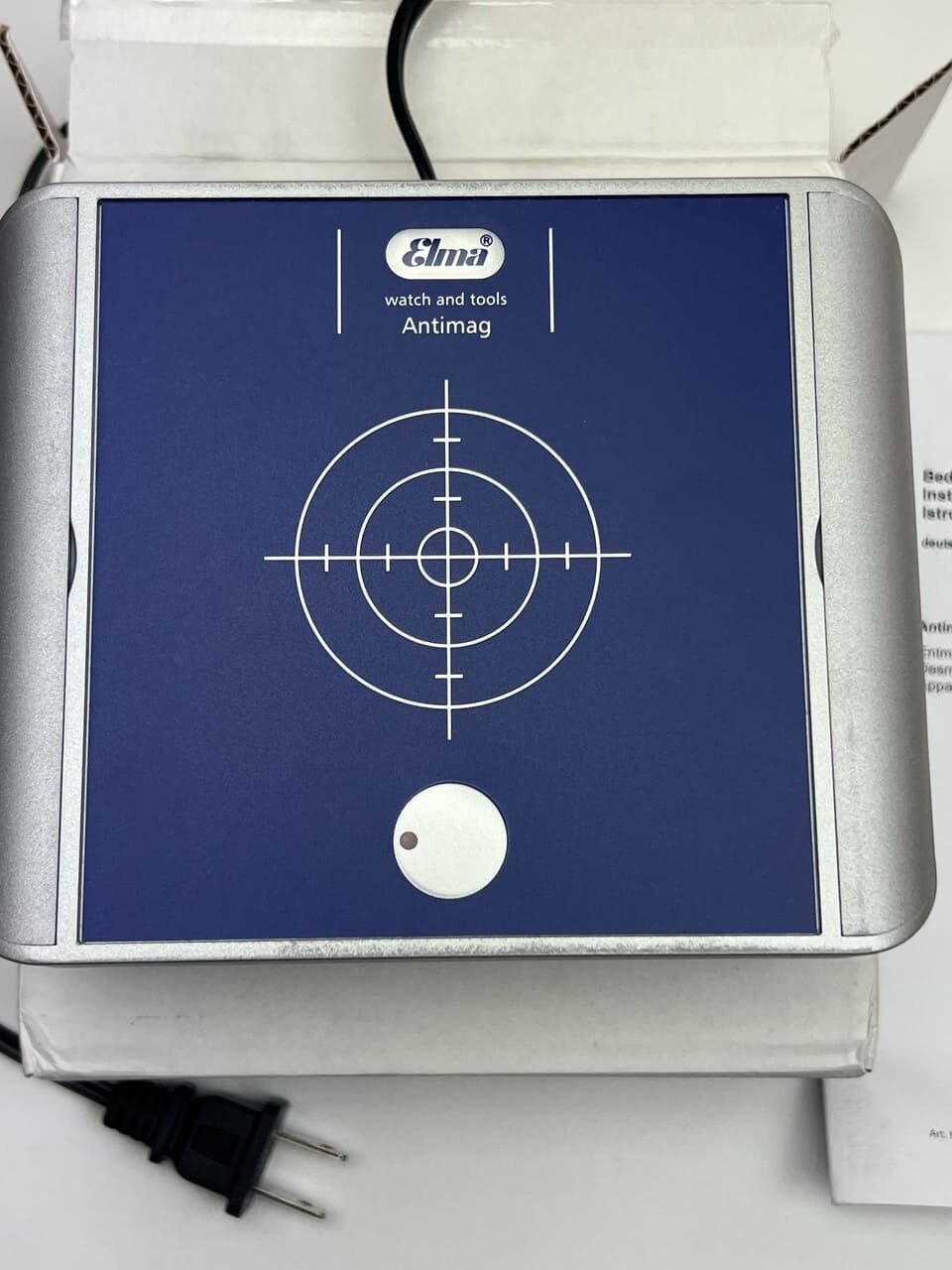 ELMA Antimag Demagnetiser 100–120 V USA Open Box - Image 12