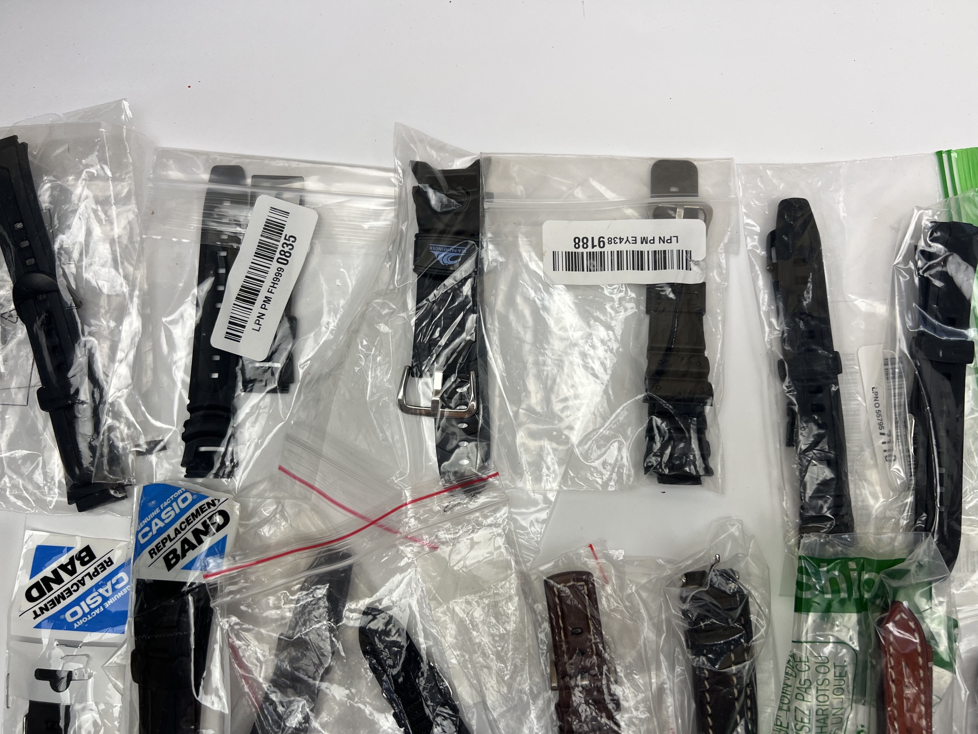 Hirsch Mixed Lot of 22 Watch Straps and 1 Buckle - Image 2
