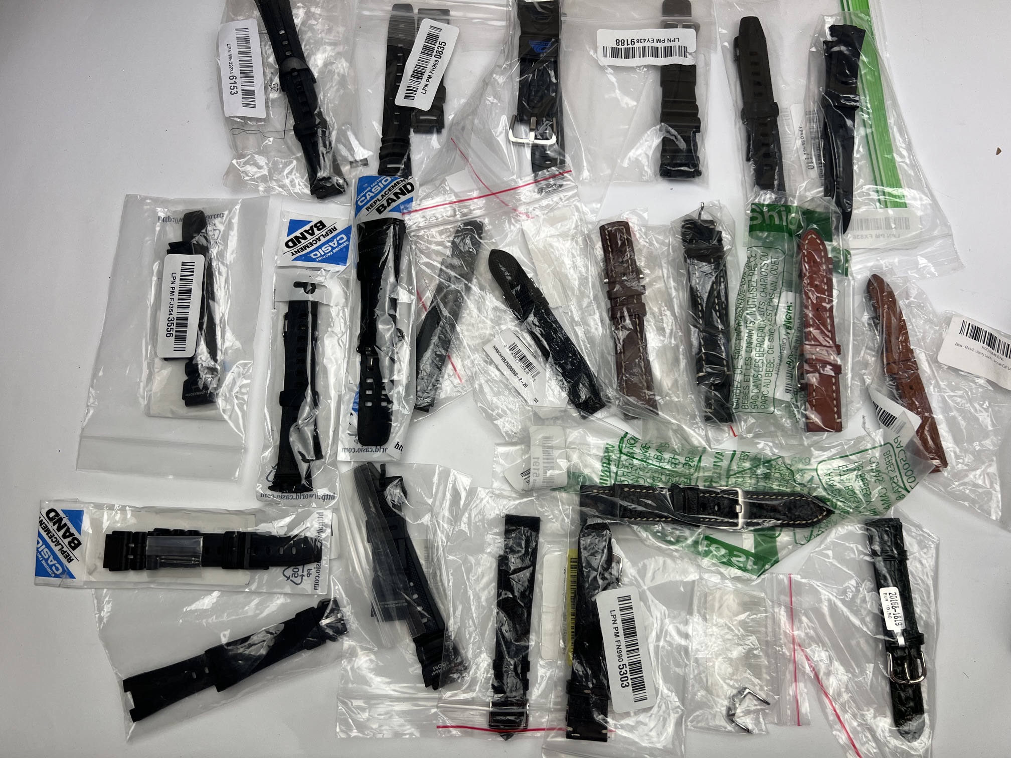 Hirsch Mixed Lot of 22 Watch Straps and 1 Buckle - Image 5