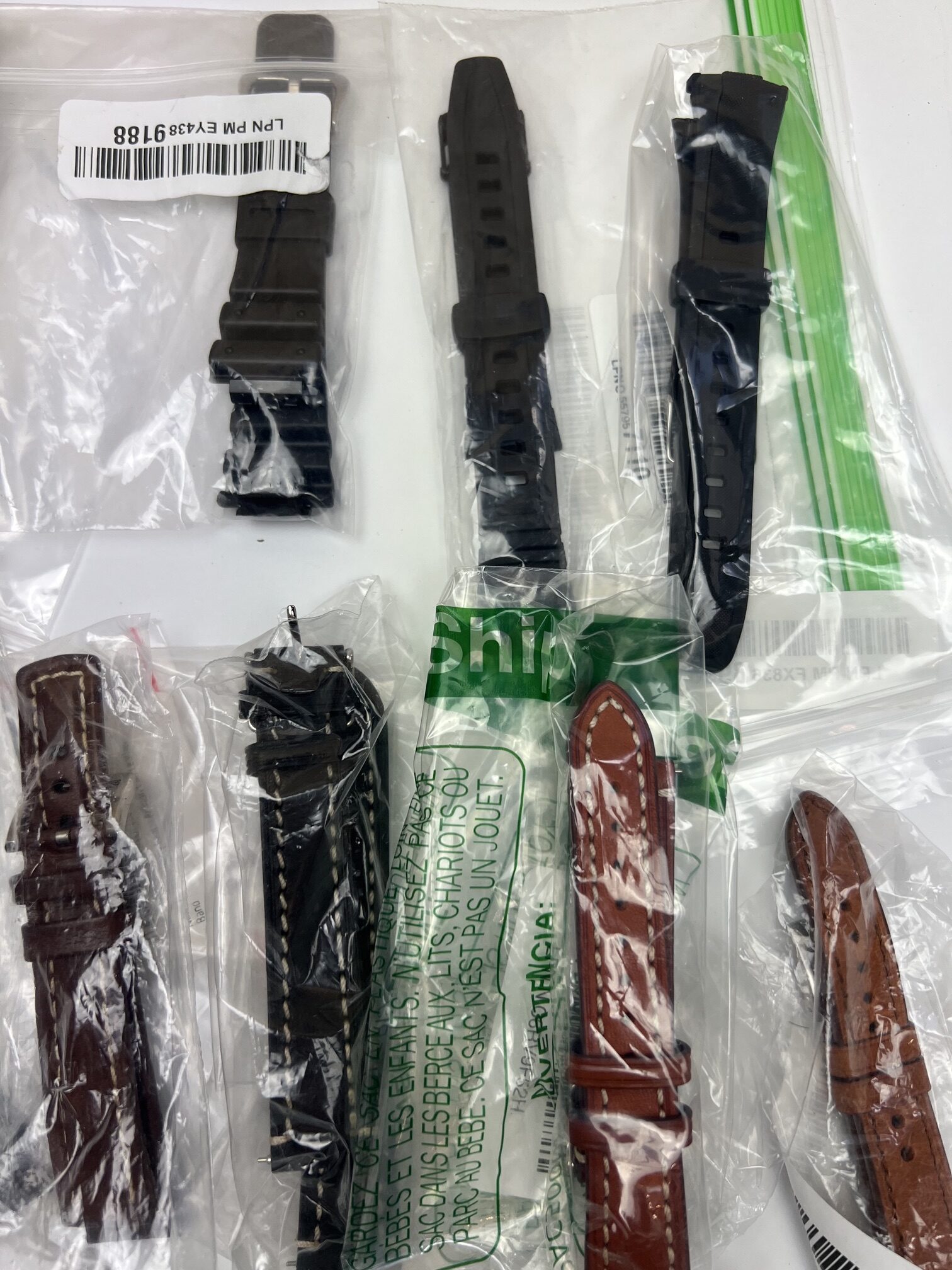 Hirsch Mixed Lot of 22 Watch Straps and 1 Buckle - Image 7