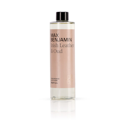 Irish Leather and Oud Diffuser Refill Max Benjamin 300 ml