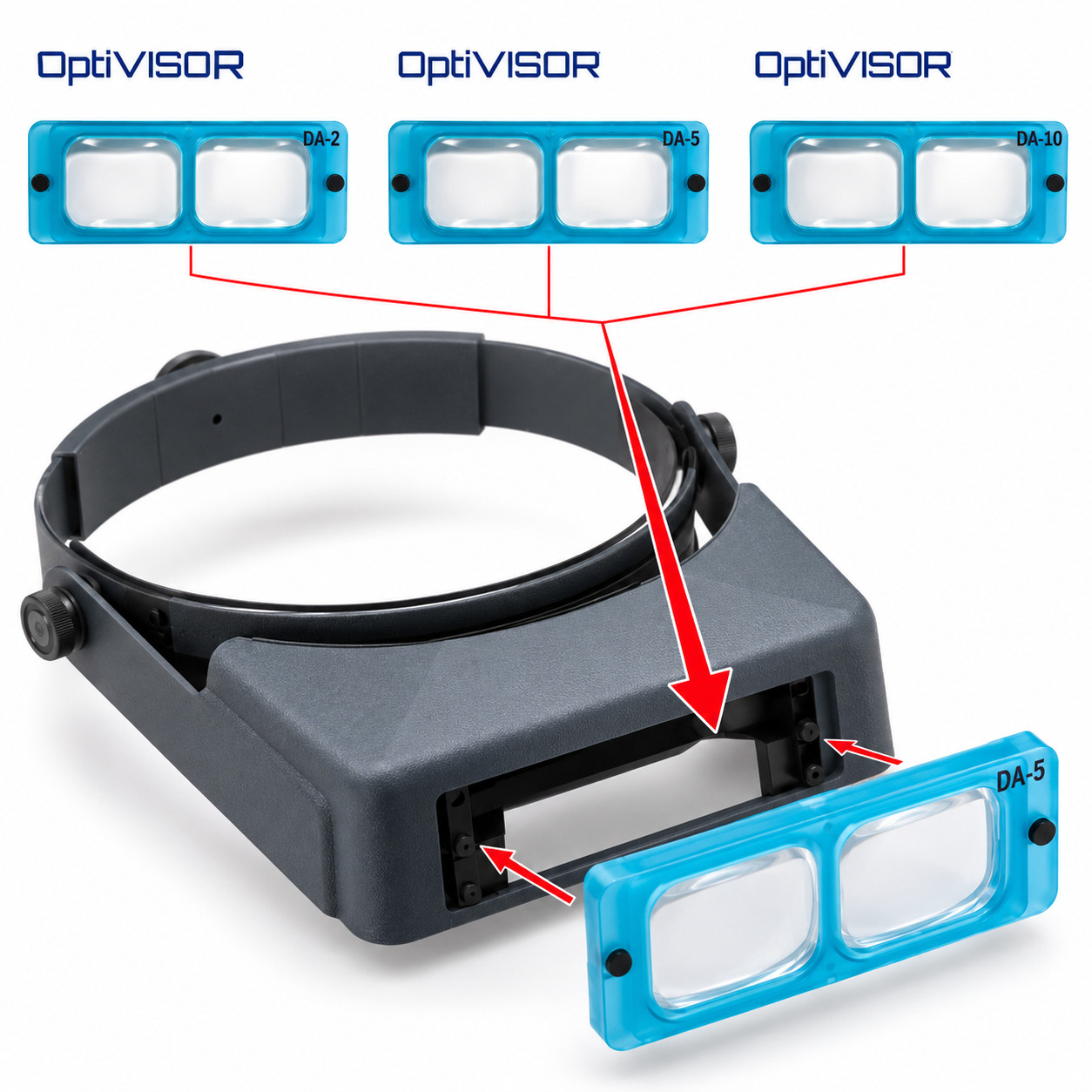 OptiVISOR DA-2 Replacement Lens, 1.5x, 6.0 mm - Image 2