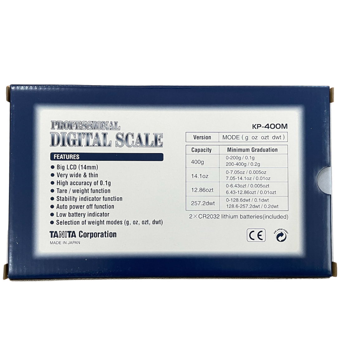 Tanita KP-400M pocket scale, up to 400 g - Image 4